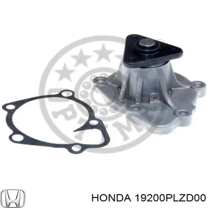 19200PLZD00 Honda Насос охолодження