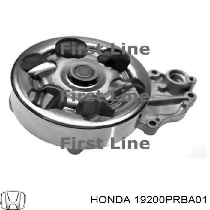 19200PRBA01 Honda Насос охолодження