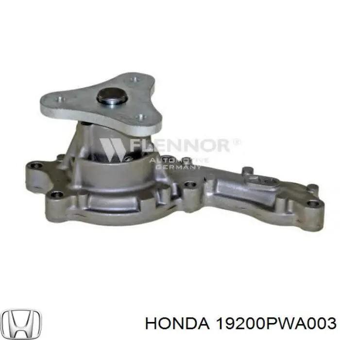 Водяний насос Honda 19200PWA003