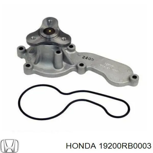 19200RB0003 Honda Насос охолодження