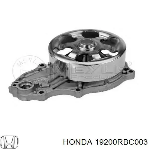 Купити 19200RBC003 Honda Насос охолоджуючої рідини