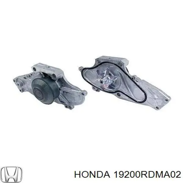 Помпа охолодження Honda 19200RDMA02 ціна, від 46.86 USD