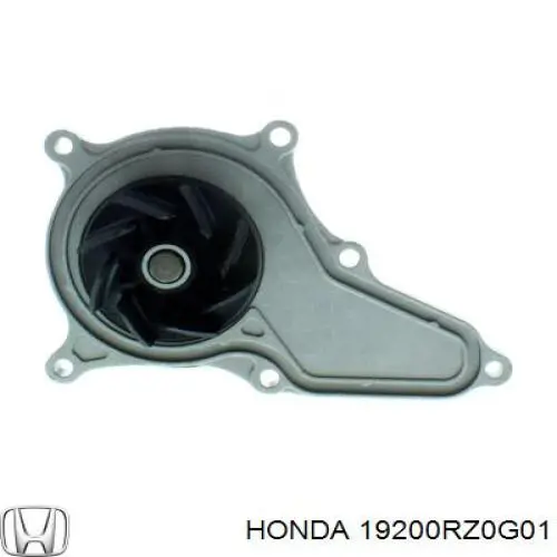 Помпа охолодження Honda 19200RZ0G01 ціна, від 40.80 USD