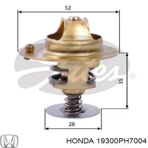 19300PH7004 Honda термостат
