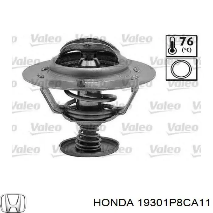 Автомобільний термостат Honda 19301P8CA11 ціна, від 15.55 USD