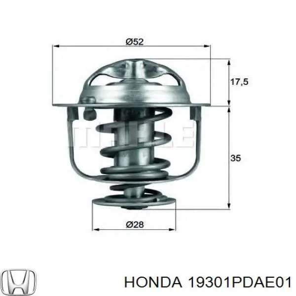 19301PDAE01 Honda термостат