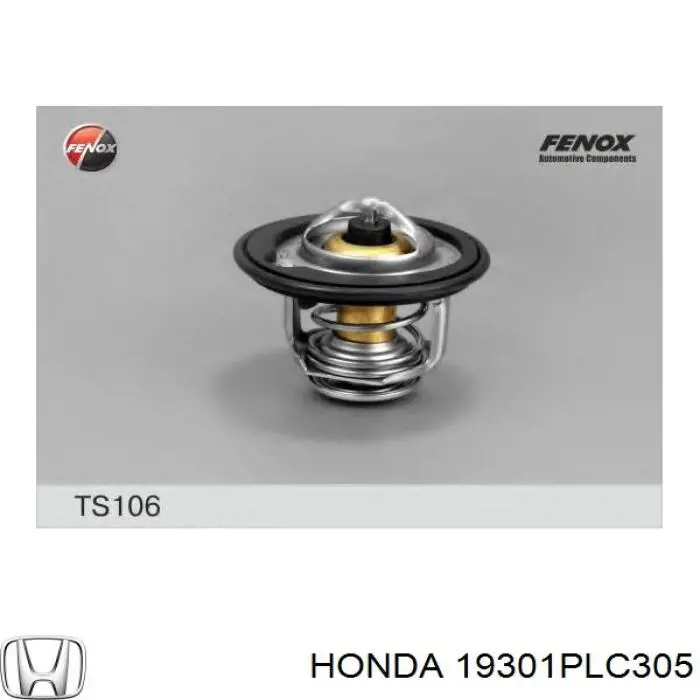 Автомобільний термостат Honda 19301PLC305 ціна, від 10.54 USD