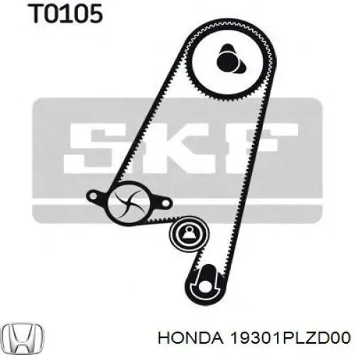 Термостат 19301PLZD00 Honda