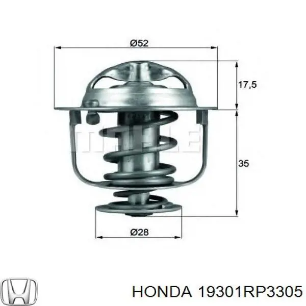 Термостат 19301RP3305 Honda
