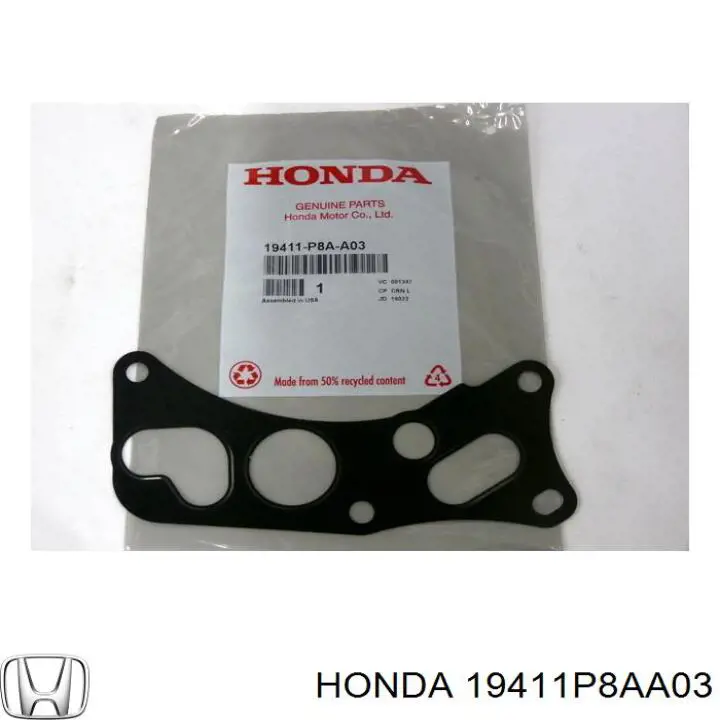 Прокладка корпусу термостата Honda 19411P8AA03 ціна, від 8.24 USD