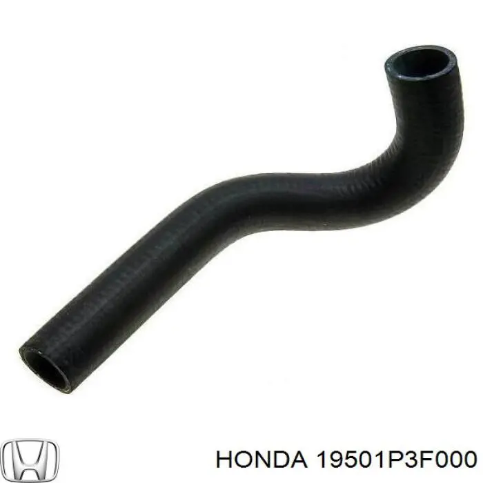Купити 19501P3F000 Honda Шланг/патрубок радіатора охолодження, верхній