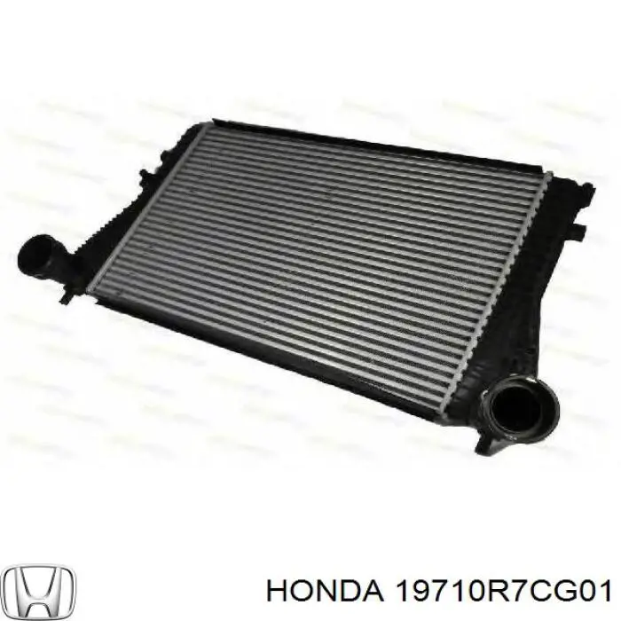 Купити 19710R7CG01 Honda Радіатор интеркуллера