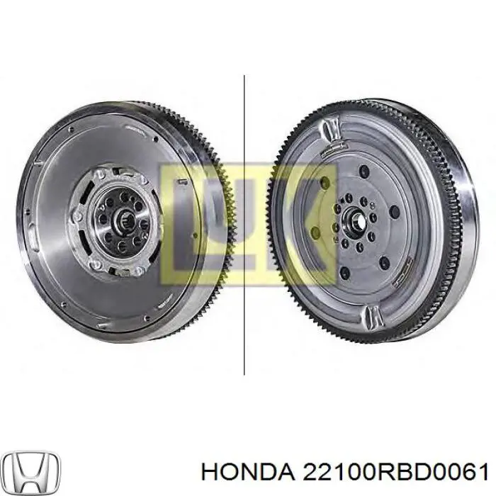 22100RBD0061 Honda Демпферний маховик