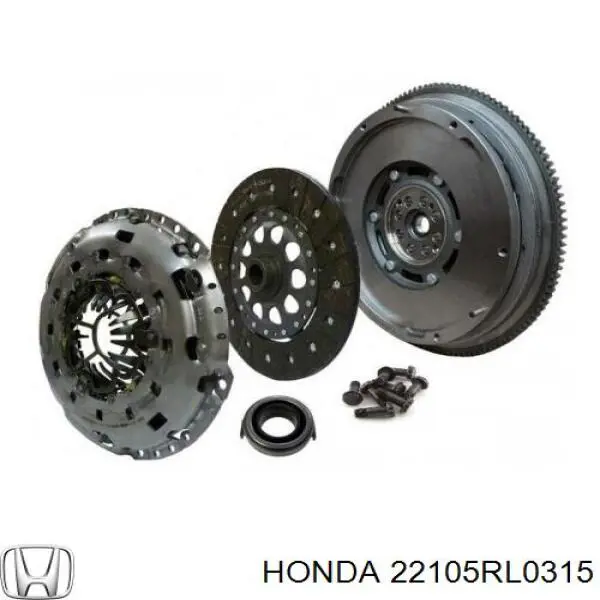 Пелюстковий кошик зчеплення Honda 22105RL0315 ціна, від 649.37 USD