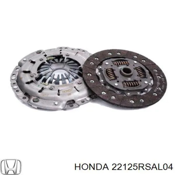 Комплект зчеплення (3 частини) Honda 22125RSAL05 ціна, від 405.50 USD