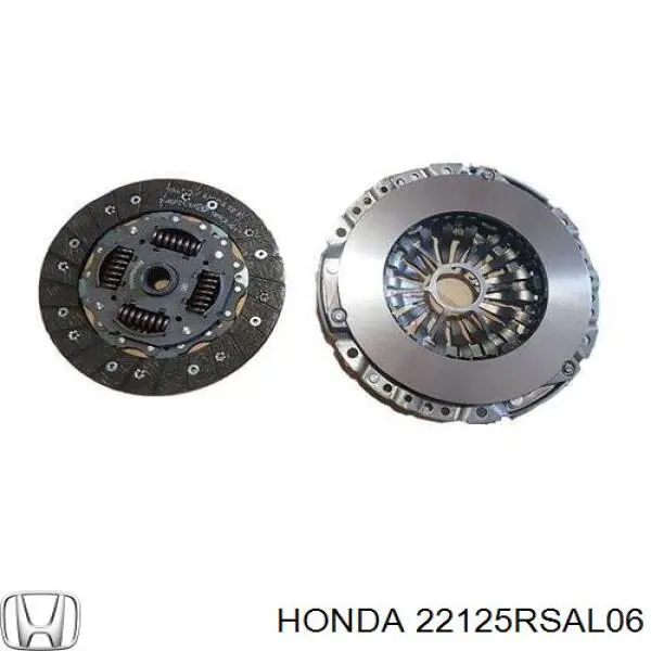 Купити 22125RSAL06 Honda Комплект зчеплення (диск, корзина, підшипник)