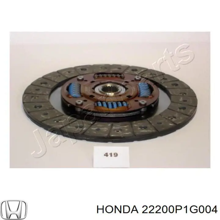Зчеплення Honda 22200P1G004 ціна, від 27.68 USD