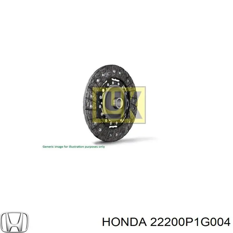 Купити 22200P1G004 Honda Диск зчеплення