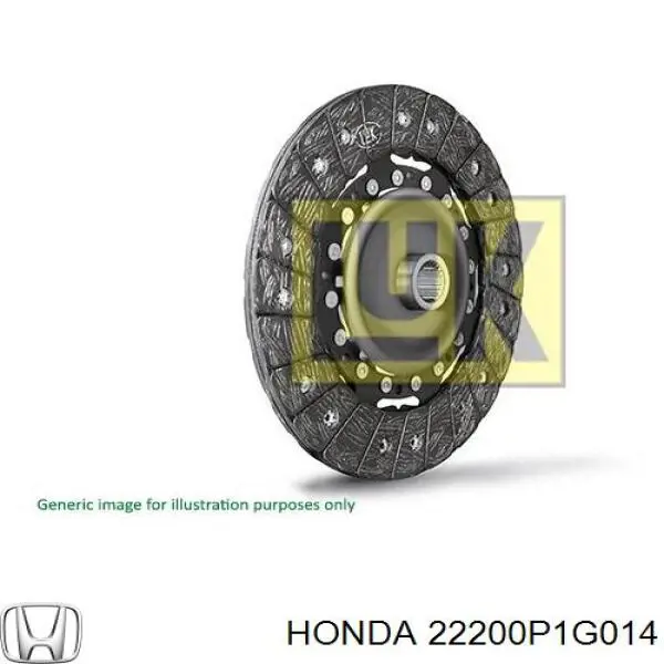 Зчеплення Honda 22200P1G014 ціна, від 27.68 USD