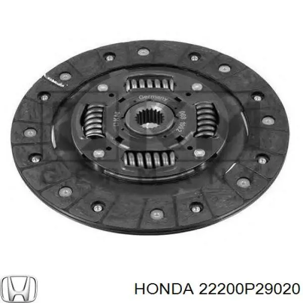 22200P29020 Honda диск зчеплення