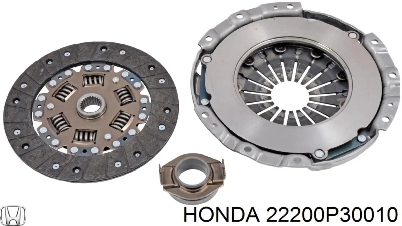 Диск зчеплення 22200P13010 Honda