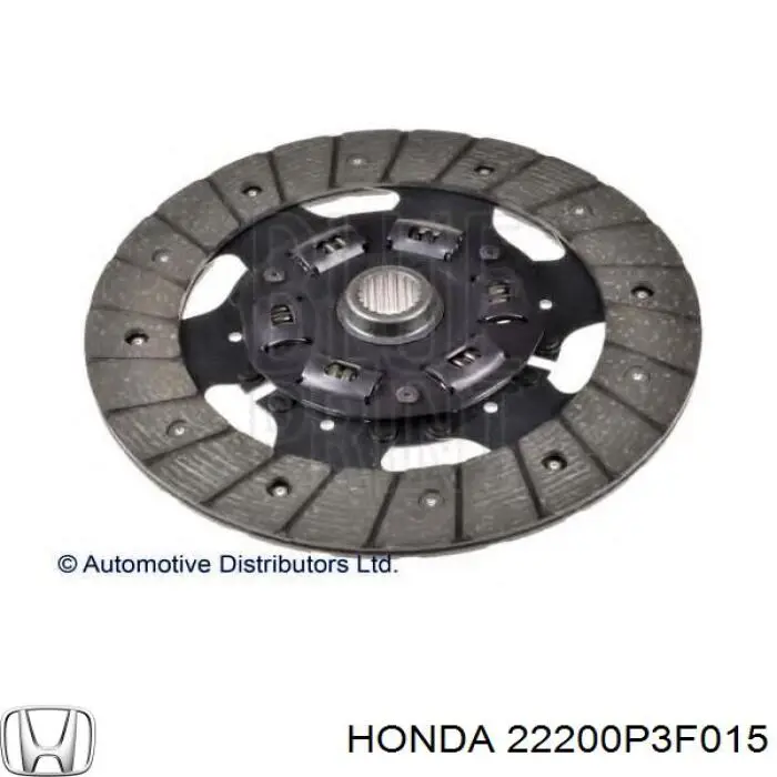 Зчеплення Honda 22200P3F015 ціна, від 33.39 USD