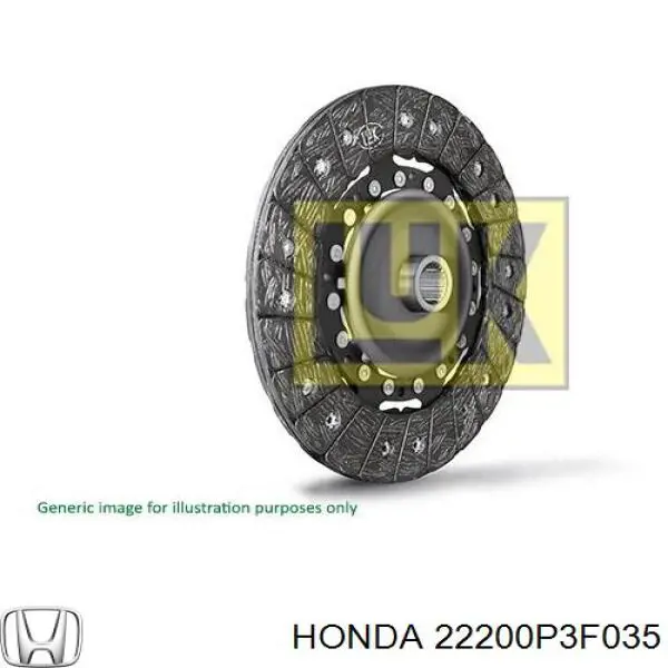 Зчеплення Honda 22200P3F035 ціна, від 17.04 USD