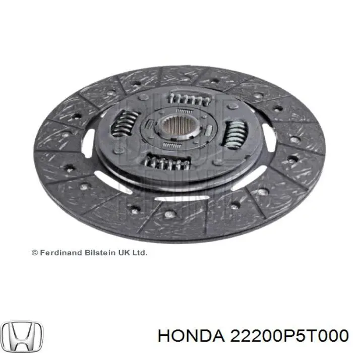 Зчеплення Honda 22200P5T000 ціна, від 72.93 USD