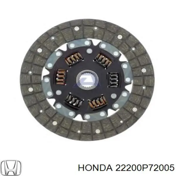22200P72005 Honda Диск зчеплення