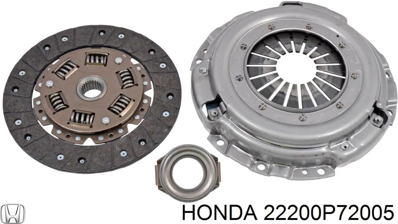 Купити 22200P72005 Honda Диск зчеплення