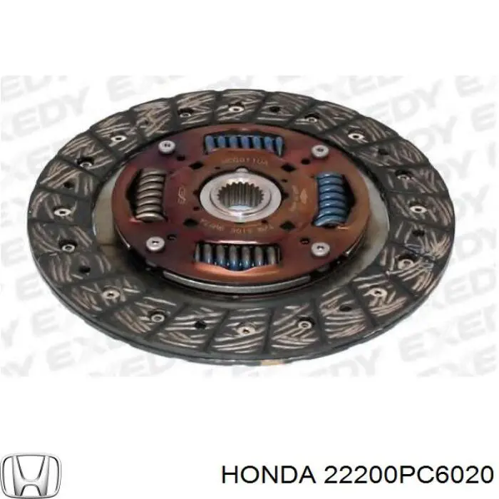 Зчеплення Honda 22200PC6020 ціна, від 24.77 USD