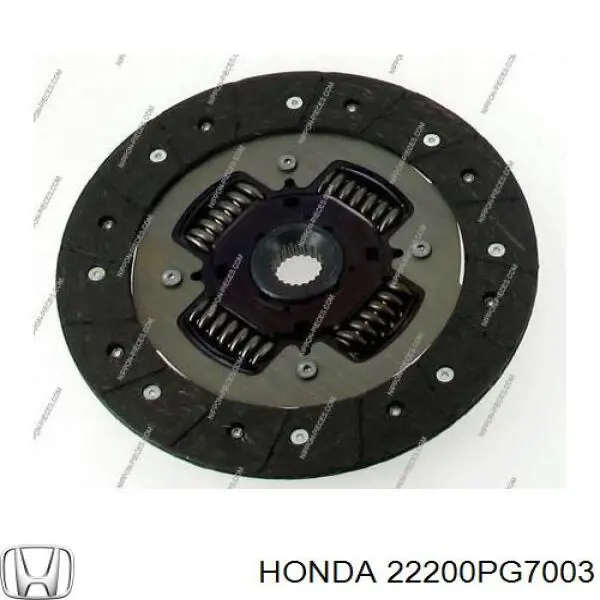 22200PG7003 Honda диск зчеплення