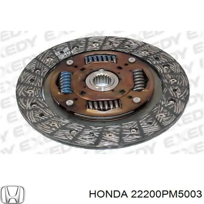 Диск сцепления (200mm 20z) honda civic 1.3-1.6 16v -91 на Honda Civic VI 