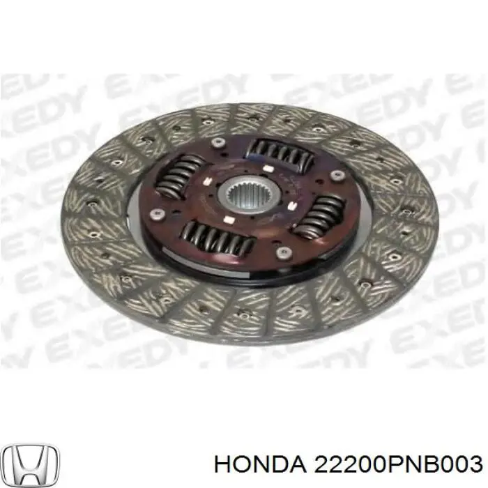 22200PNB003 Honda диск зчеплення