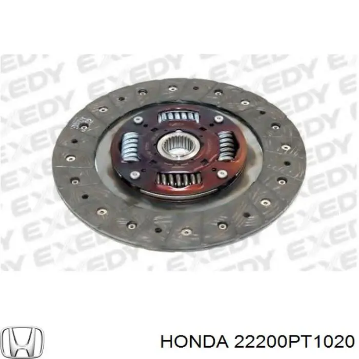 22200PT1020 Honda Диск зчеплення