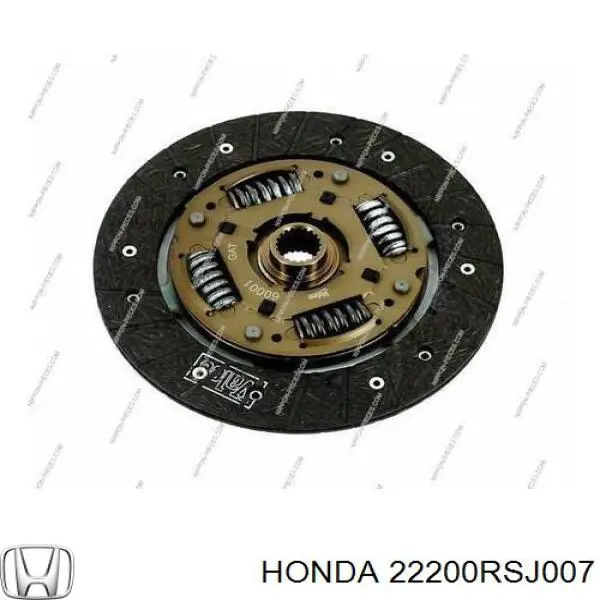Зчеплення Honda 22200RSJ007 ціна, від 156.98 USD