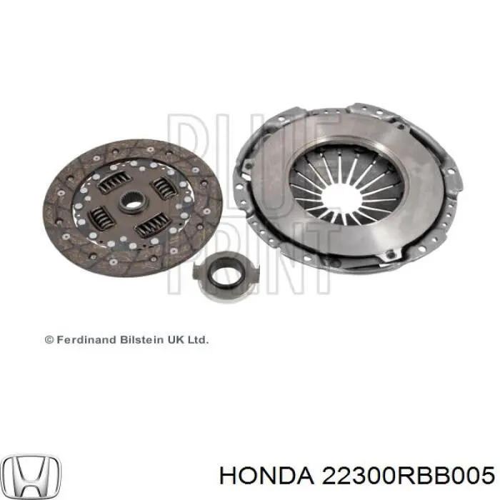 22300RBB005 Honda Натискний диск зчеплення