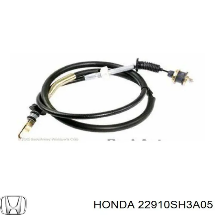 22910SH3A05 Honda Трос зчеплення