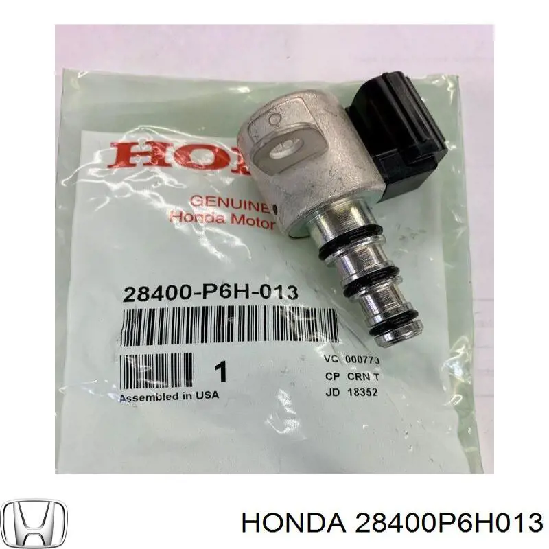 28400P6H013 Honda соленоїд акпп