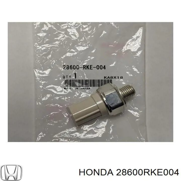 28600RKE004 Honda клапан тиску масла кпп