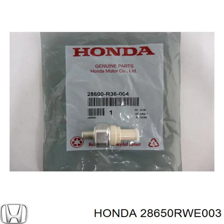 Серветка 28650RWE003 Honda