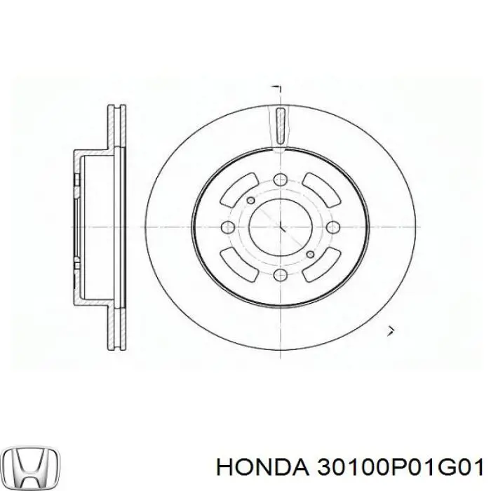 30100P01G01 Honda 
