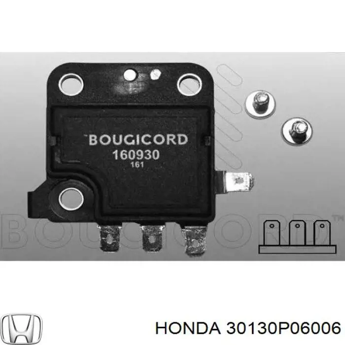 Комутатор системи запалювання Honda 30130P06006 ціна, від 28.29 USD