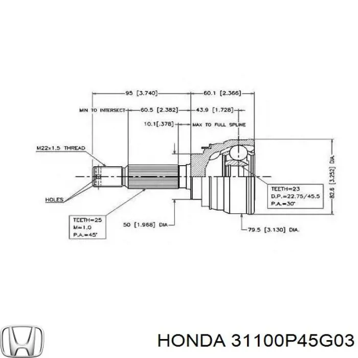 Купити 31100P45G01 Honda Генератор