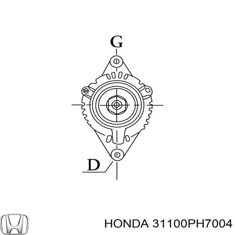 Купити 31100PH7004 Honda Генератор