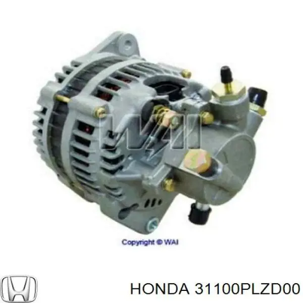 Генератор 31100PLZD00 Honda