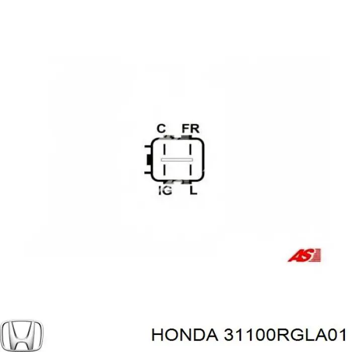Купити 31100RGLA01 Honda Генератор