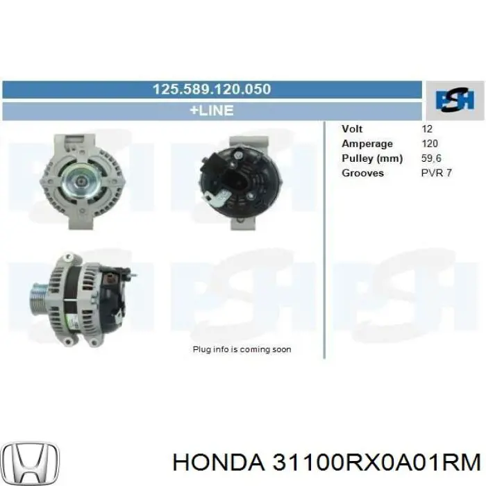 31100RX0A01RM Honda 