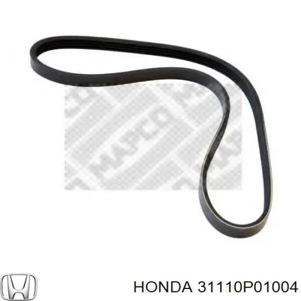 Клиновий ремінь Honda 31110P01004 ціна, від 5.07 USD