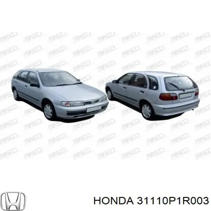 Клиновий ремінь Honda 31110P1R003 ціна, від 8.89 USD